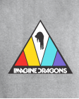 Džemperis Imagine Dragons logo Džemperis Imagine Dragons logo